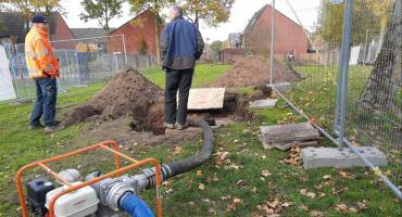Hekken blijven langer staan om 'sinkhole' in Haaksbergen